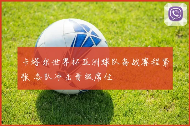 卡塔尔世界杯亚洲球队备战赛程紧张 各队冲击晋级席位